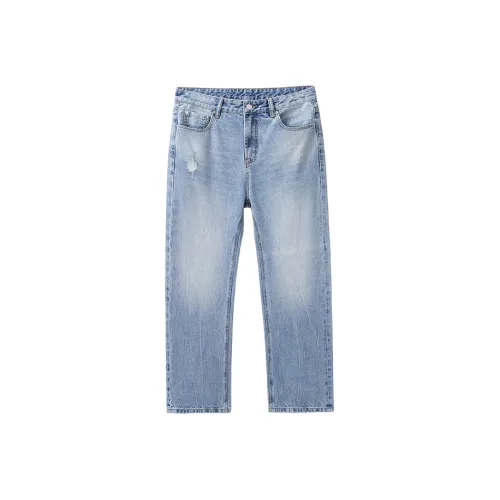 UKTK Синий Мужской Джинсы