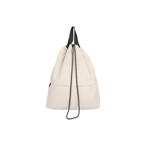 GOBLIN SHARKS 1759 Nylon Backpack Unisex White Black GOBLIN SHARKS 1759 Нейлоновый рюкзак унисекс белый черный