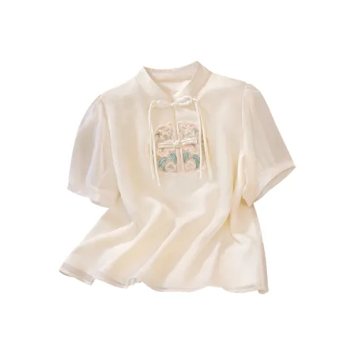 Cypress House Абрикос Женские Рубашки