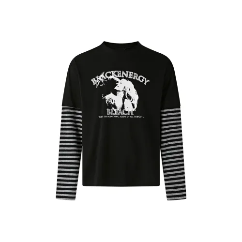 PASET Черная унисекс футболка