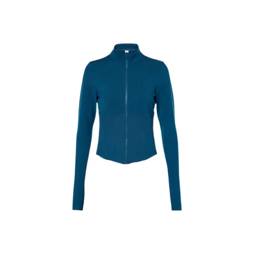 Alo Yoga Куртки Пальто Женские Solar Затменный Синий