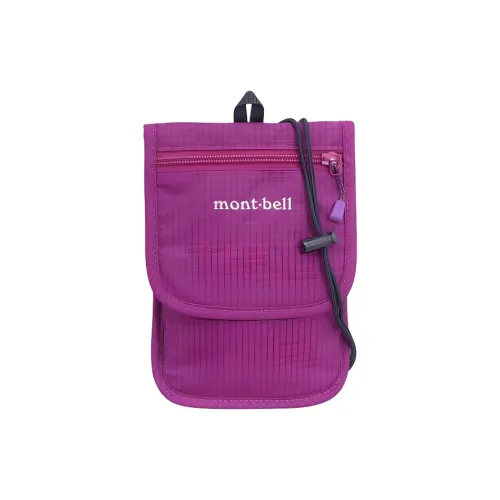 MONTBELL Нейлон Кошелек Унисекс Темно-фиолетовый Красный