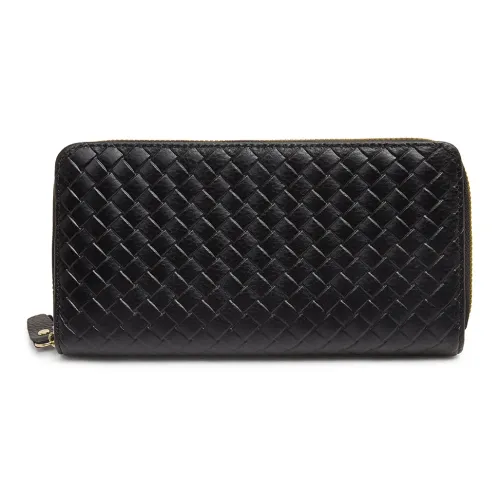 Old Man's Head Лицевая коровья кожа Кошелек Стандартный Мужской Черный