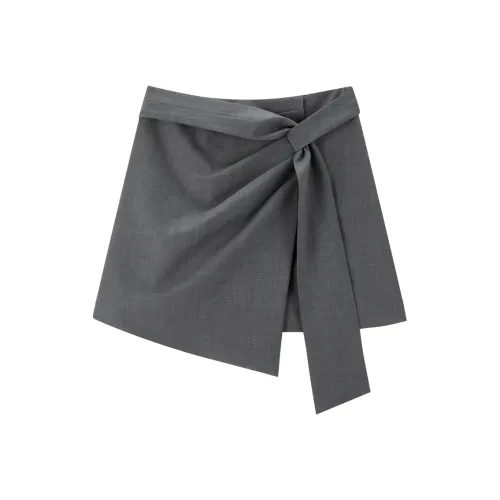 PEACEBIRD Повседневные короткие юбки для женщин