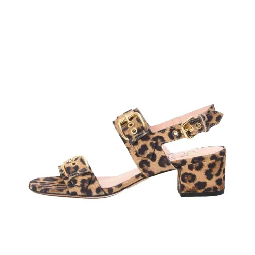 AGL One Ремешок Сандалии 4,5 см Женские Коричневый Черный