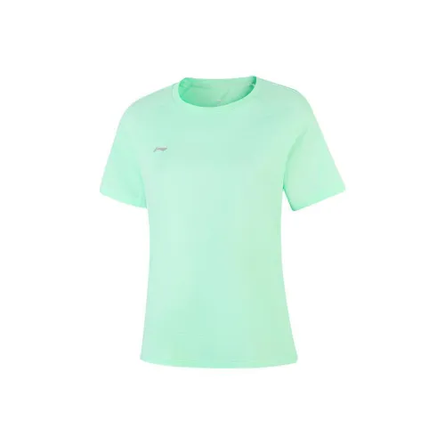 LINING T Рубашка Женская Небесно-Зеленая