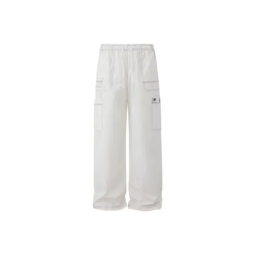 MRCYC Летние Повседневные Штаны Унисекс Белый Черный