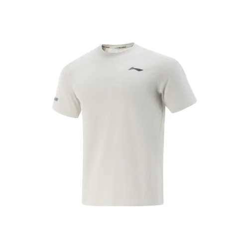 LINING RUNNING Collection Т-Рубашка Мужская Белая Березовая Серый