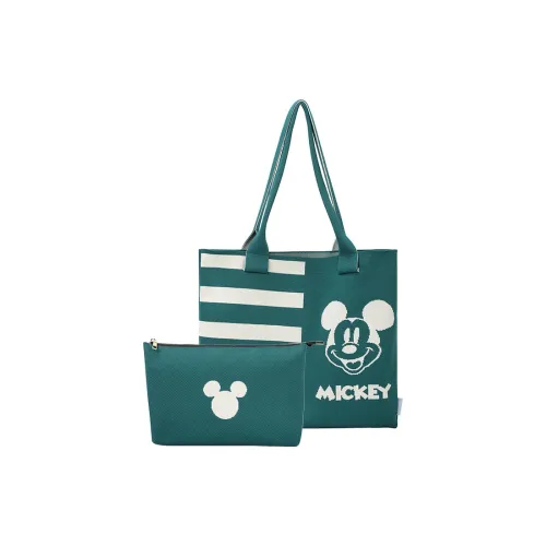 MESUCA × Disney Коллекционная серия в сотрудничестве с брендом Mickey Series Полиэстер Сумка-тоут сумка через плечо Женская Зеленая