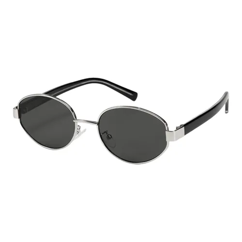 Youyoulan Металл OVAL SUNGLASSES Женские