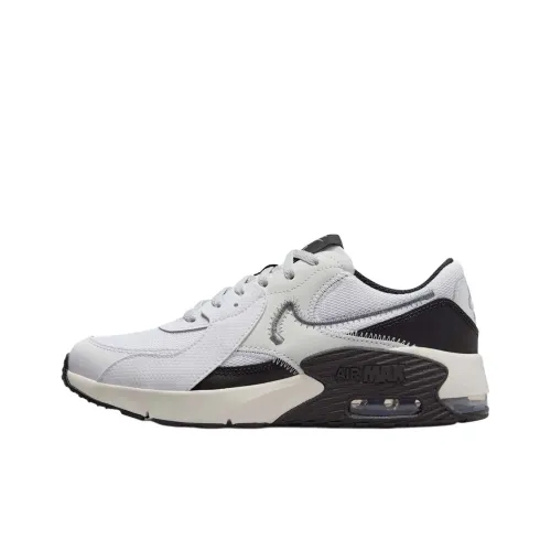 Nike Air Max Excee Легкий Амортизаторы Низкий Топ Детские Беговые Кроссовки Белый Подростки
