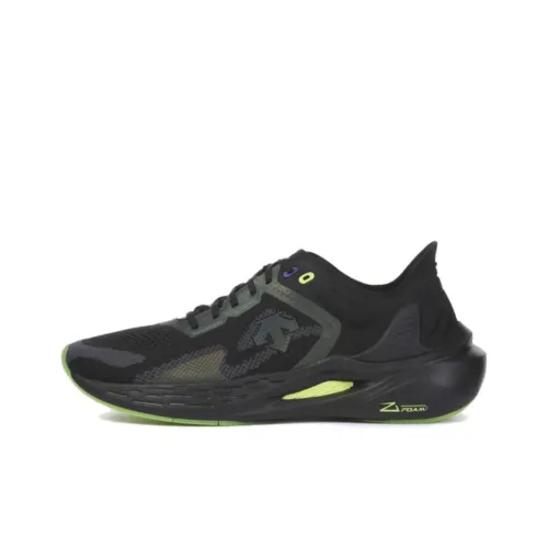 DESCENTE Energize Slip-resistant Abrasion-resistant Low-top Беговые кроссовки Мужские Черные