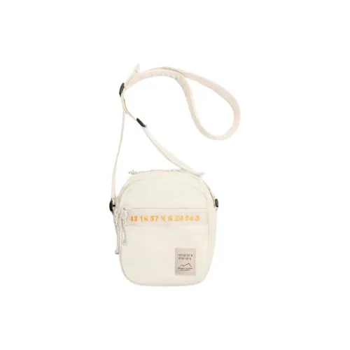 ZARA Crossbody Bag Gray White Men's