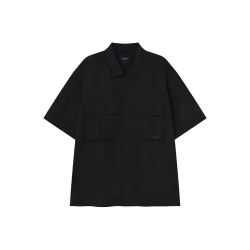 COVERNAT Черная унисекс рубашка