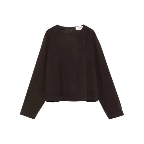 OFFICINE GENERALE Свитшот Женский Темно-Кофейный