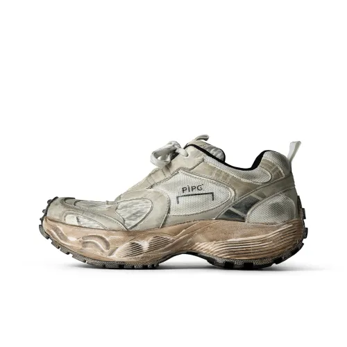 PIPG Low-Top Creepers Белые Унисекс