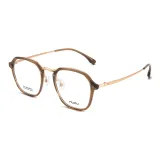 Холодный чайный коричневый | Розово-золотой-C09 Только оправа