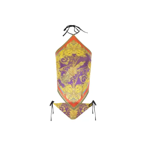 VERSACE Желтые Женские Ван-Пис Купальники