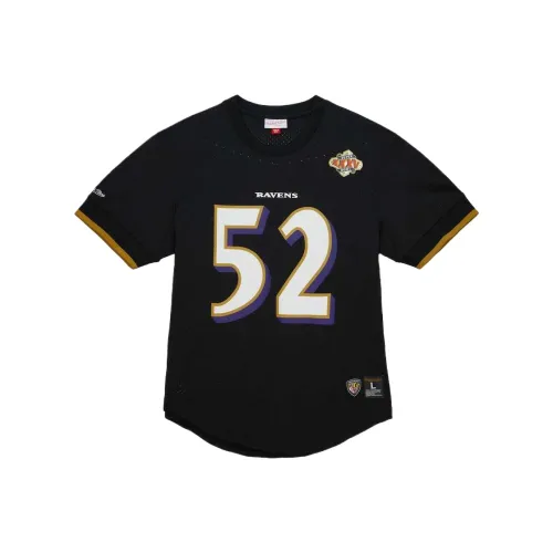 MITCHELL NESS T-Shirt Мужской Черный