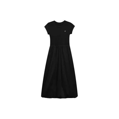 LOVEHEYNEW Женские Платья с Короткими Рукавами