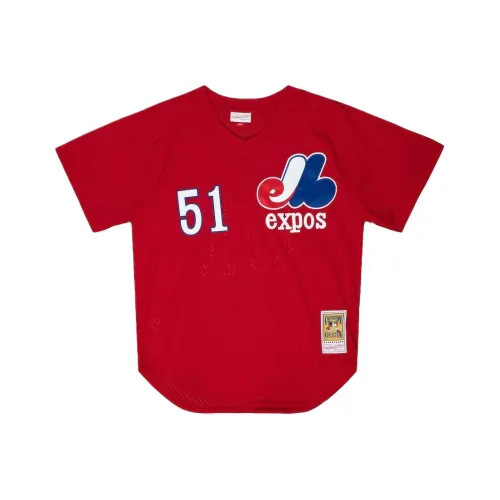 MITCHELL NESS T-Shirt Мужской Красный