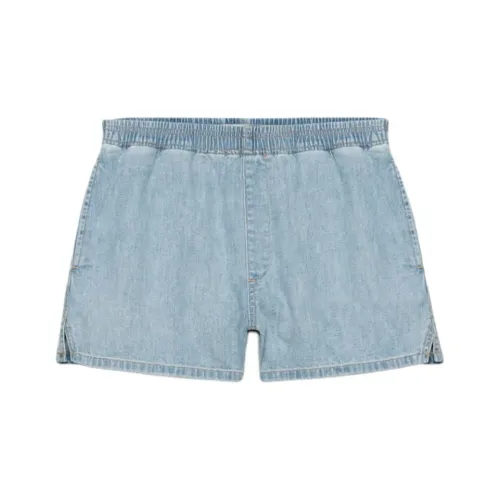 ARITZIA SS25 Деним FORUM 90-е Мягкий Lo Шаговый шов Деним Короткие Джинсовые шорты Женские