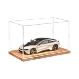 BMW I8 - Белый + Массивная древесина Пыльный чехол