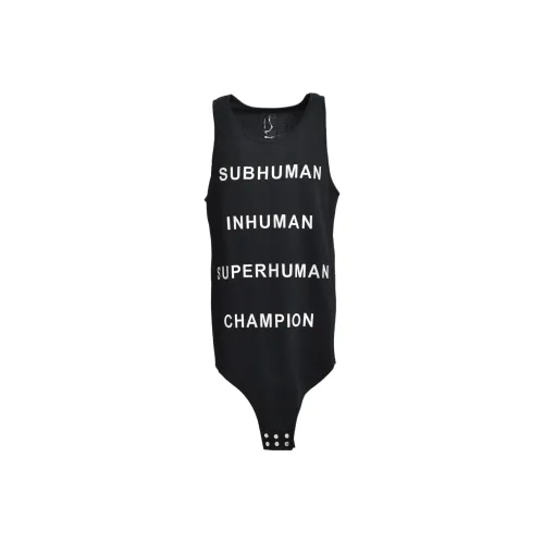 RICK OWENS совместный бренд RO Champion Co Branded Edition SS25 Майка Мужская