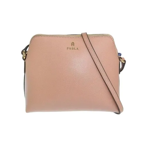 Furla Кожа Сумка через плечо Мини Женская Бежевая