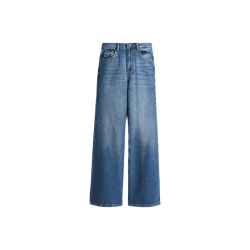 H&M Джинсовый синий Женские джинсы