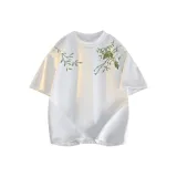 240Г Плотный Натуральный Вышивка Вересковый Серый