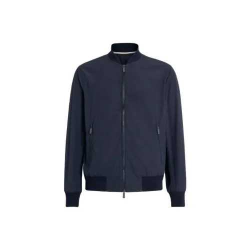 Ermenegildo Zegna Blue Men's Jackets  
Эргенжильдо Зегна Синий Мужской Куртки