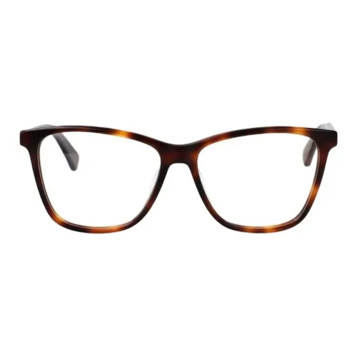 LONGCHAMP Ацетат Квадратные Оправы для Очков Женские Темно-Красные