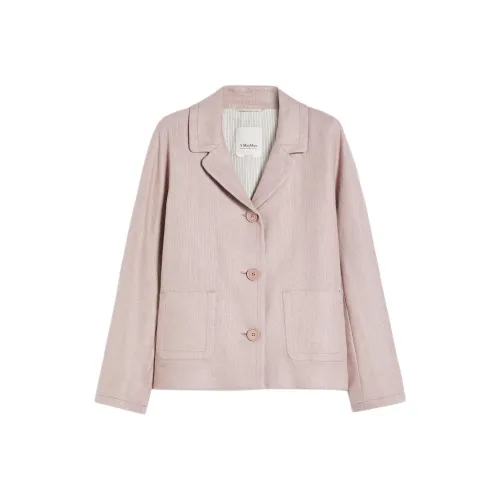 'S MAX MARA Куртки Пальто Женские Розовый