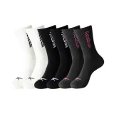 [6 пар] 2 белых + 2 черных + 2 серых