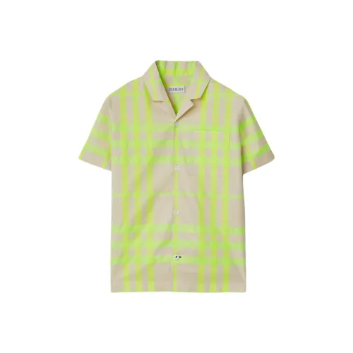 Burberry Лайм Kids Рубашки