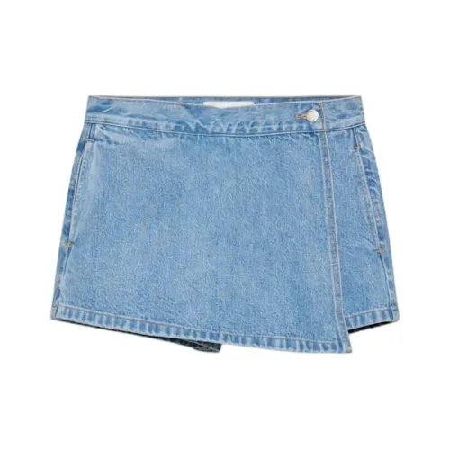 ARITZIA SS25 Denim Forum The '90S VINTAGE Mini Denim Shorts-Skirt Jeans Shorts Women's