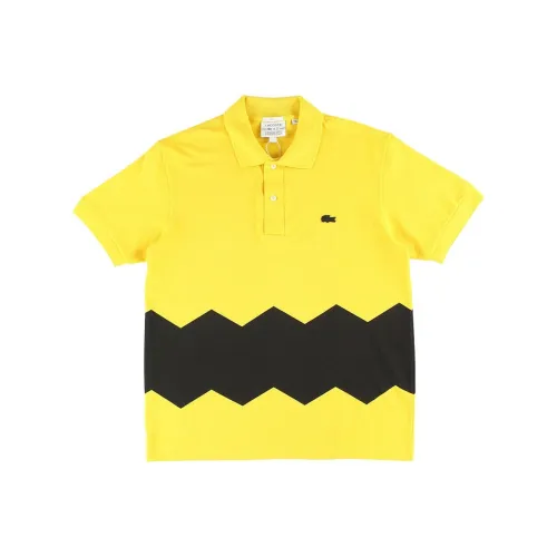 LACOSTE Collaboration Желтые Мужские Футболки