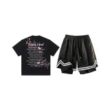 Черный топ + Черные брюки