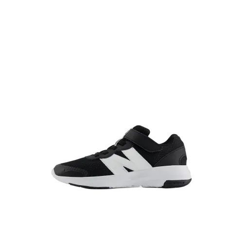New Balance NB 574 Амортизация Износостойкий Низкий Топ Детские Лайфстайл Кроссовки Черные Дети Возраст 3-7 Лет