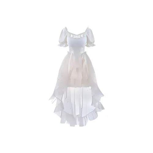 CANTALOVE Короткое платье с короткими рукавами женское