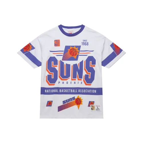 MITCHELL NESS T-Shirt Унисекс Белый