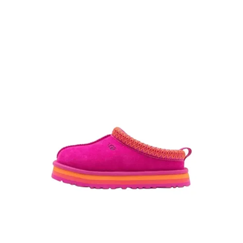 UGG Tazz Slip Resistant Abrasion Resistant Низкий Топ Kids Lifestyle Shoes Розовый Фиолетовый Детский