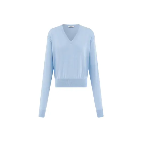 FERRAGAMO Свитер Женский Небесно-Синий