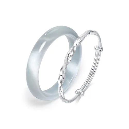 JINGHUALU Стекло Кошачий глаз Браслеты Женские