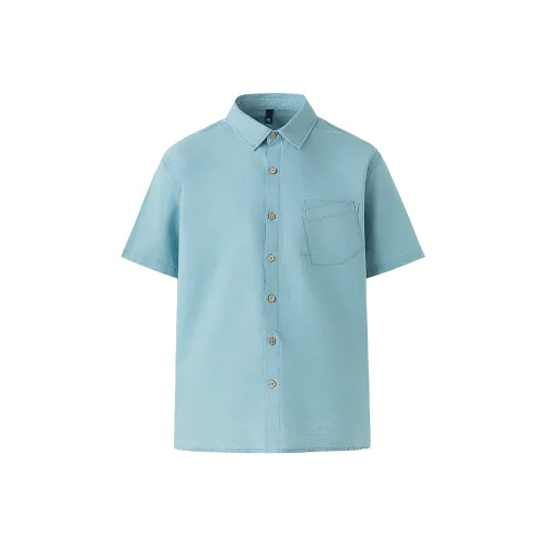 GTRG Озерно-голубой Унисекс Рубашки