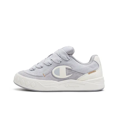Champion Atomic Обувь Balance Низкий Топ Скейтборд Кроссовки Унисекс Текстурированный Серый Сплав Серый