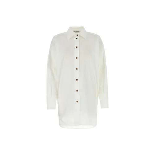 PHILOSOPHY DI LORENZO SERAFINI Длинное платье с длинными рукавами женское белое