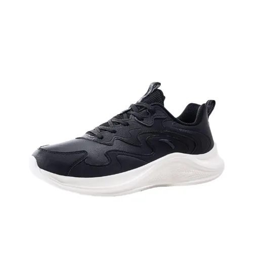 ANTA Шорты Резистентные и Дышащие Низкий Топ Повседневные Беговые Кроссовки Мужские Черные