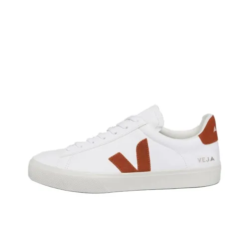 VEJA Campo Low Топ Скейтборд Кроссовки Унисекс Белый